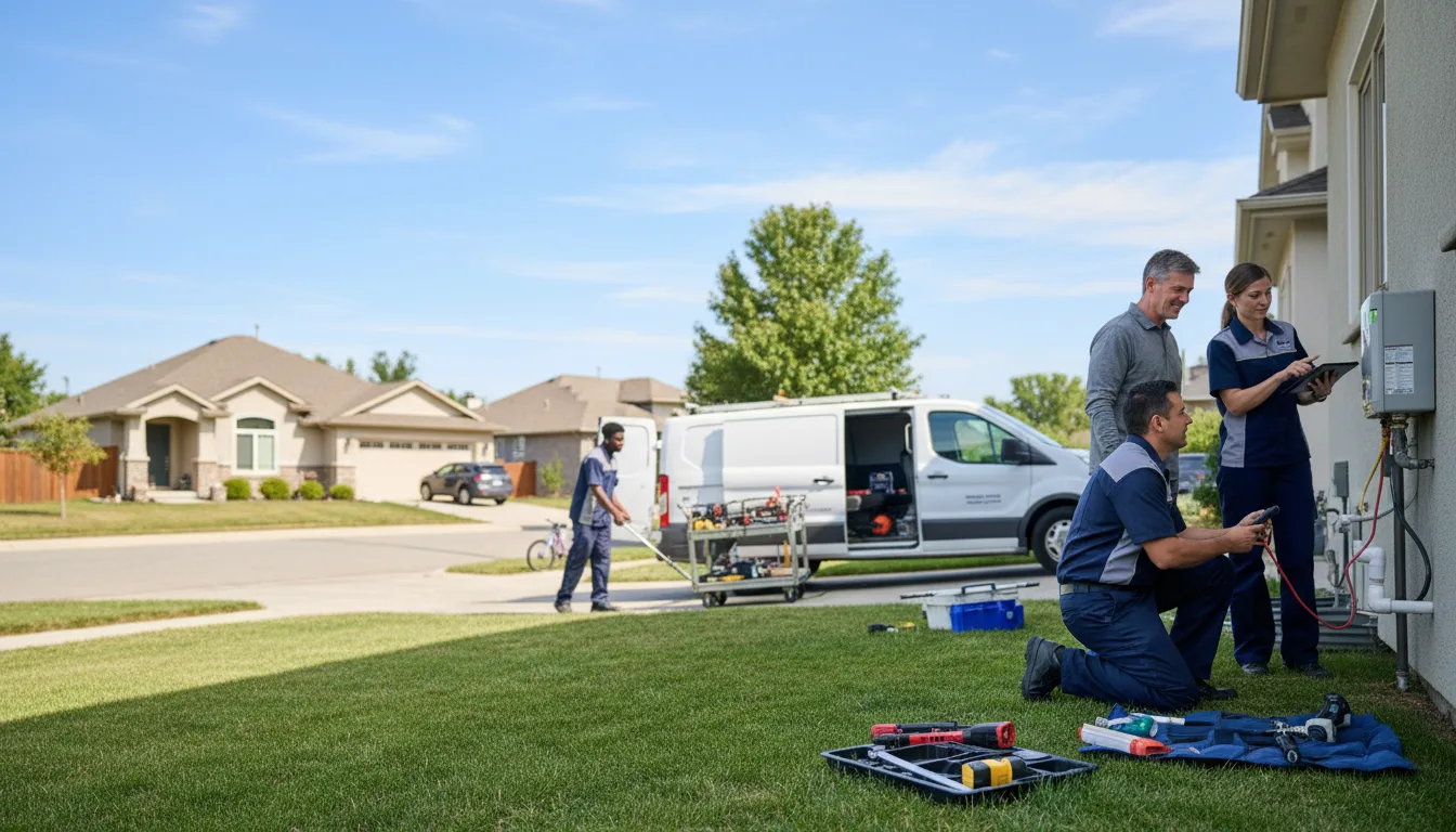 Tankless water heater service in Upland, CA
